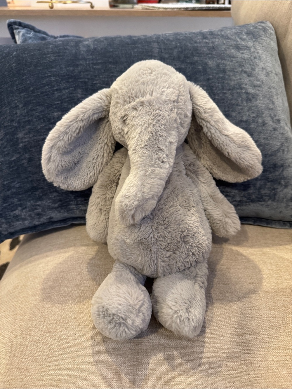 Limited Edition Jellycat Bashful Luxe Elephant Thuddeus